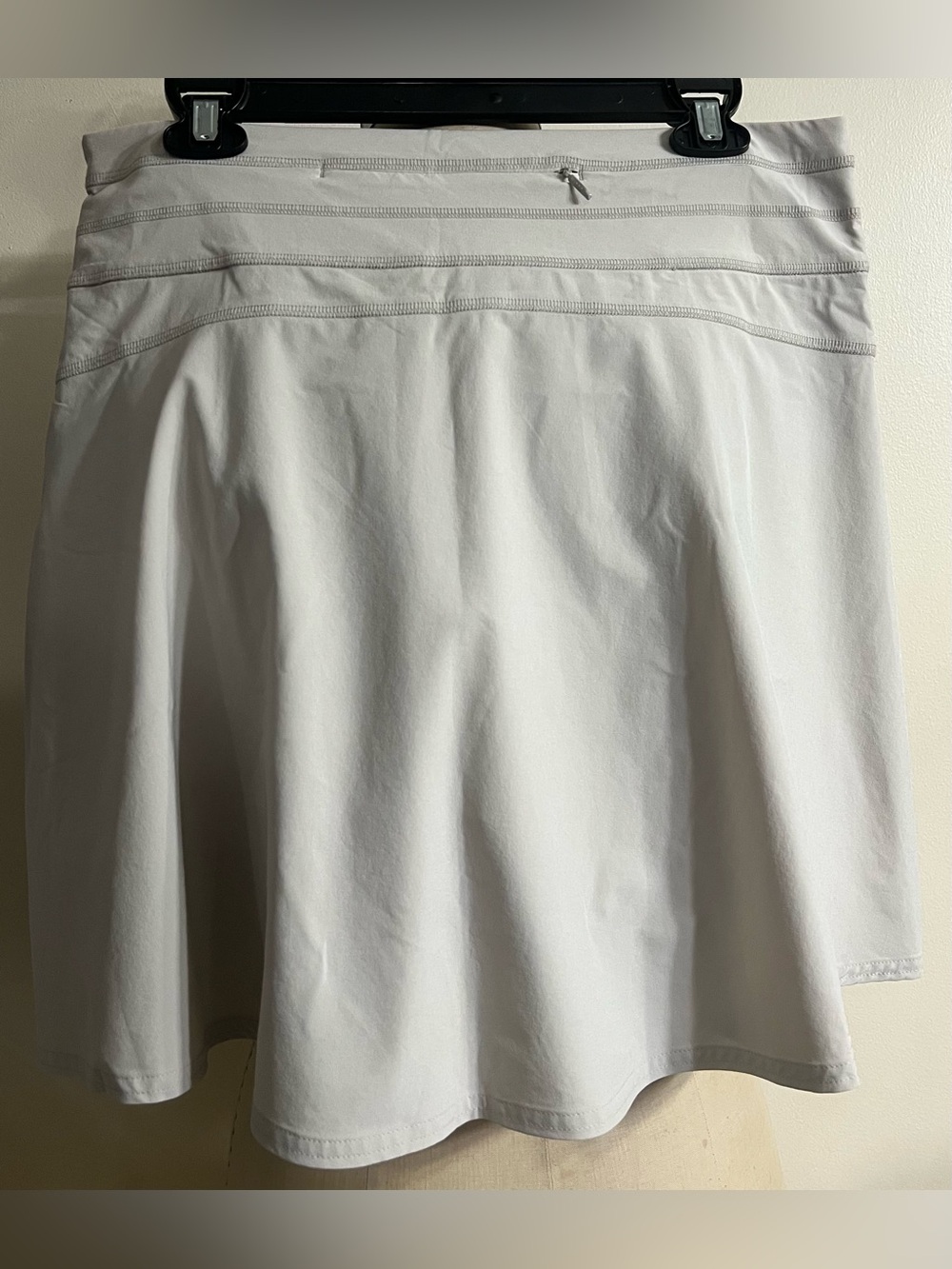 Athleta All Day Tan Flared Skort With Short Liner Size 10 - Picture 6 of 10